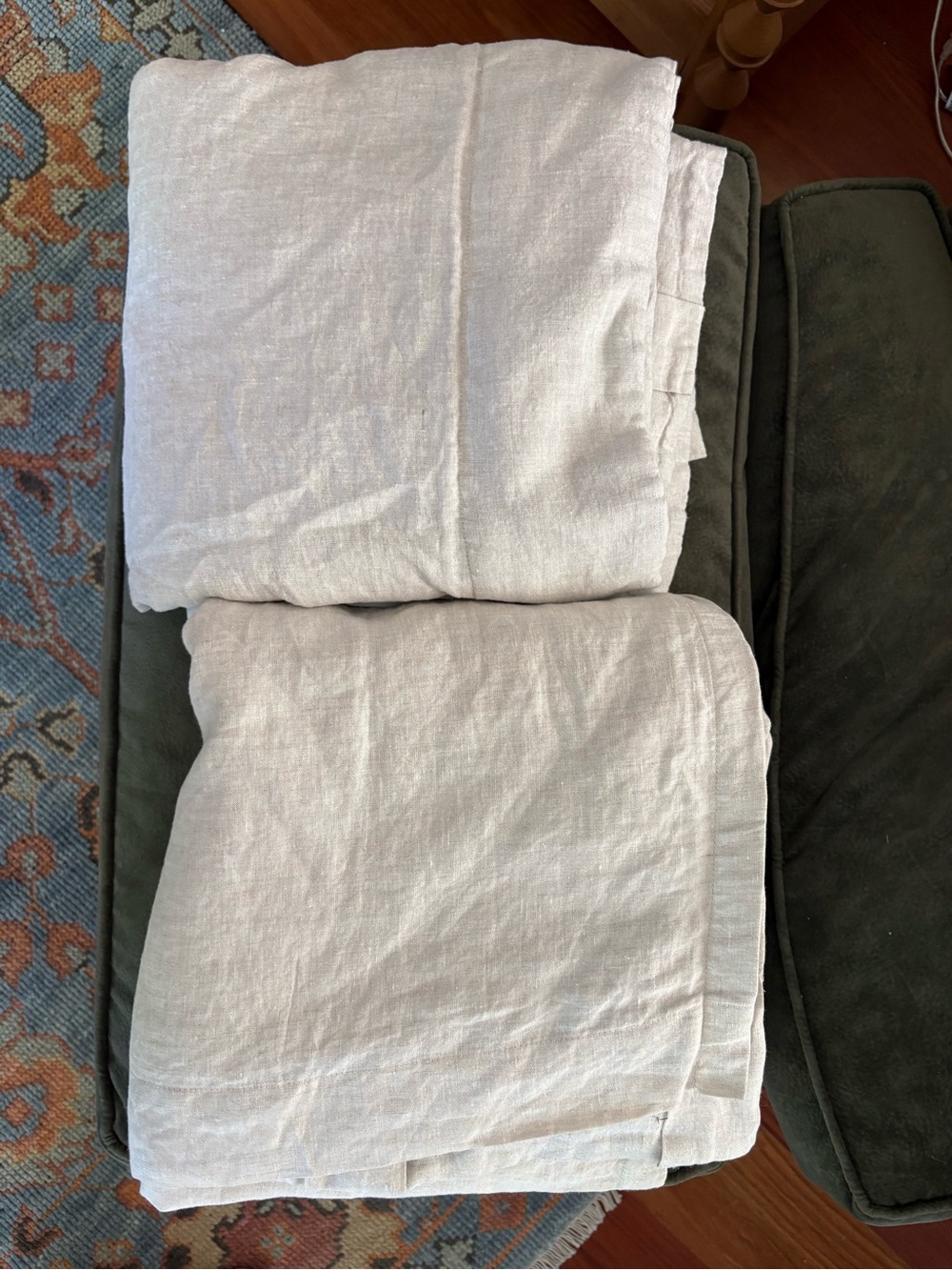 West Elm 100% Linen Blackout Curtains
